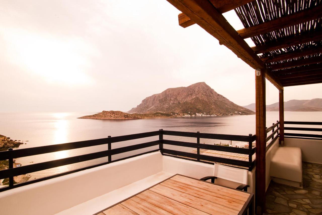 Aparthotel Blue Dawn Kalymnos Myrties Exterior foto